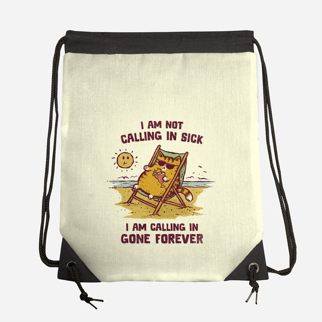 Calling In Gone Forever-None-Drawstring-Bag-kg07