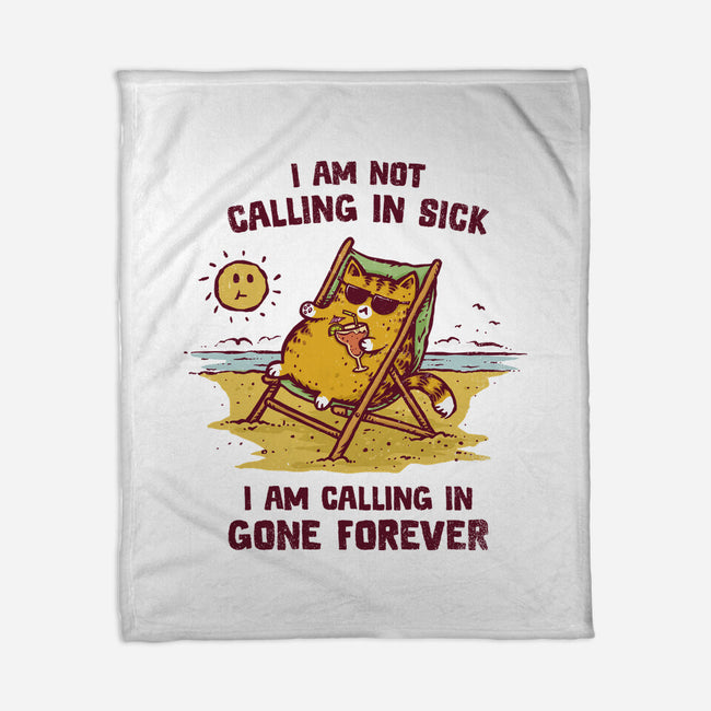 Calling In Gone Forever-None-Fleece-Blanket-kg07