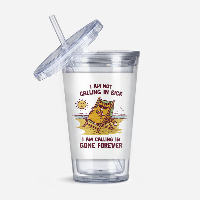 Calling In Gone Forever-None-Acrylic Tumbler-Drinkware-kg07