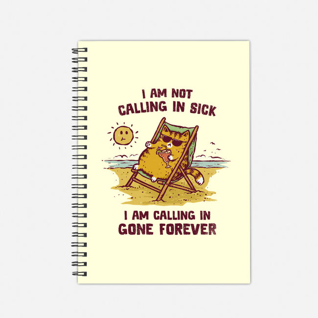 Calling In Gone Forever-None-Dot Grid-Notebook-kg07