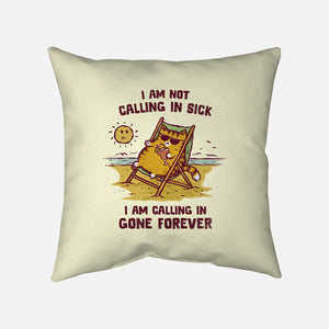 Calling In Gone Forever-None-Removable Cover-Throw Pillow-kg07