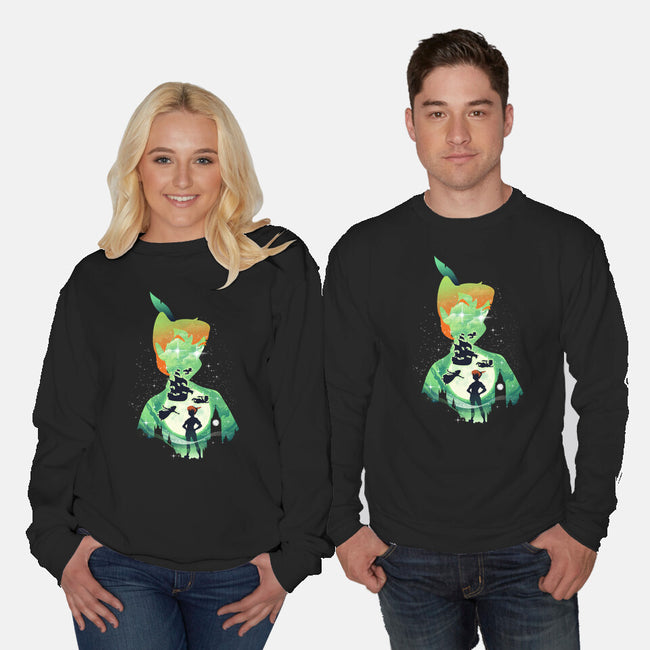 Peter Landscape-Unisex-Crew Neck-Sweatshirt-dandingeroz