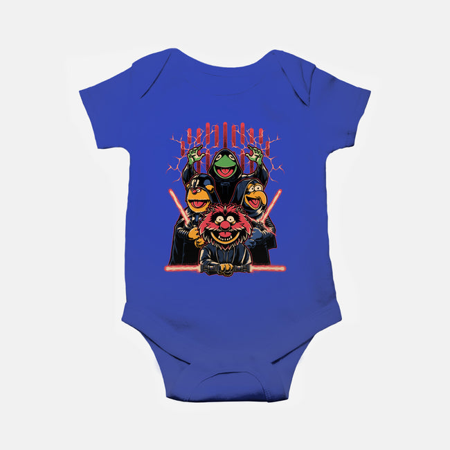 Evil Dark Puppets-Baby-Basic-Onesie-Studio Mootant