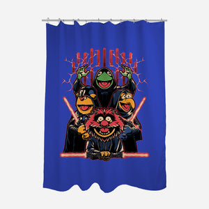 Evil Dark Puppets-None-Polyester-Shower Curtain-Studio Mootant
