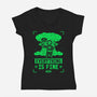 Nuclear Boy-Womens-V-Neck-Tee-Getsousa!