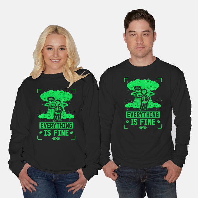 Nuclear Boy-Unisex-Crew Neck-Sweatshirt-Getsousa!