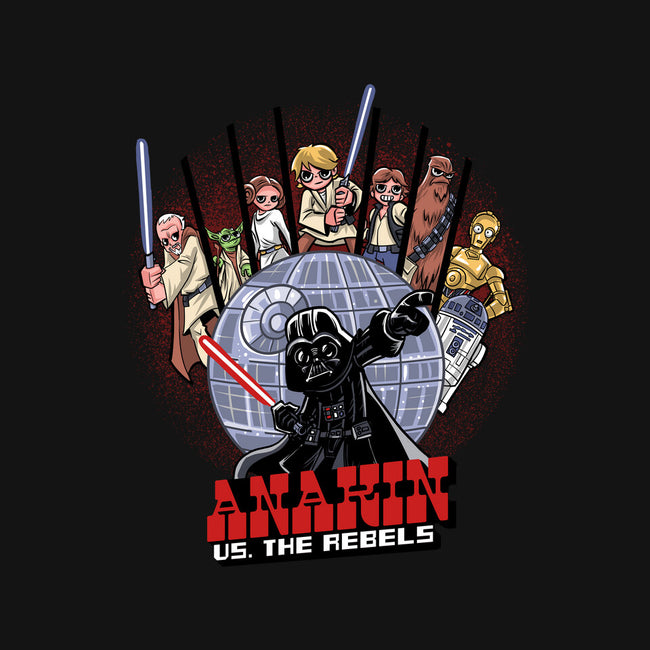 Anakin Vs The Rebels-Mens-Heavyweight-Tee-zascanauta