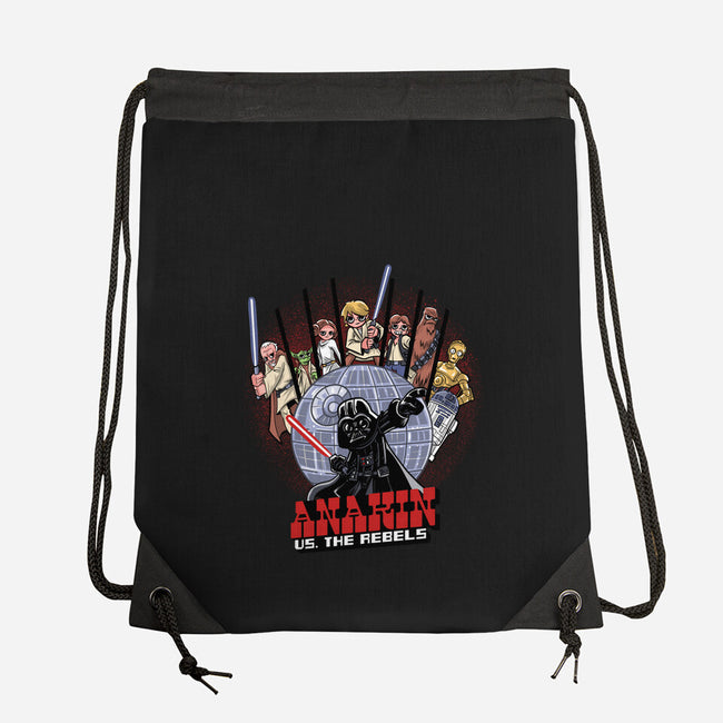 Anakin Vs The Rebels-None-Drawstring-Bag-zascanauta