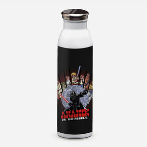 Anakin Vs The Rebels-None-Water Bottle-Drinkware-zascanauta