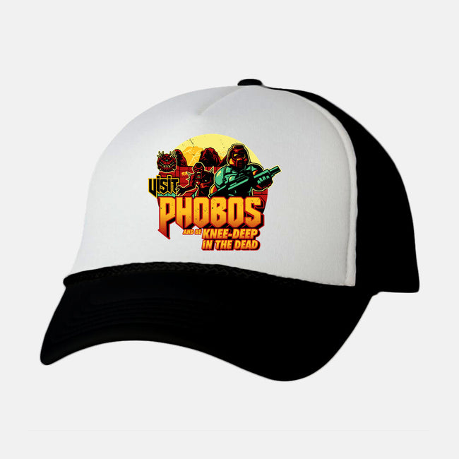 Phobos Moon-Unisex-Trucker-Hat-daobiwan