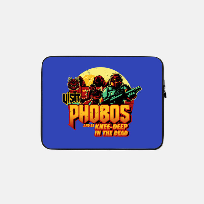 Phobos Moon-None-Zippered-Laptop Sleeve-daobiwan