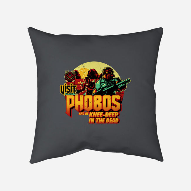 Phobos Moon-None-Non-Removable Cover w Insert-Throw Pillow-daobiwan