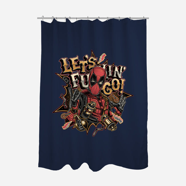 Let’s Freaking Go-None-Polyester-Shower Curtain-glitchygorilla