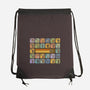 Alphabet Wars-None-Drawstring-Bag-kg07