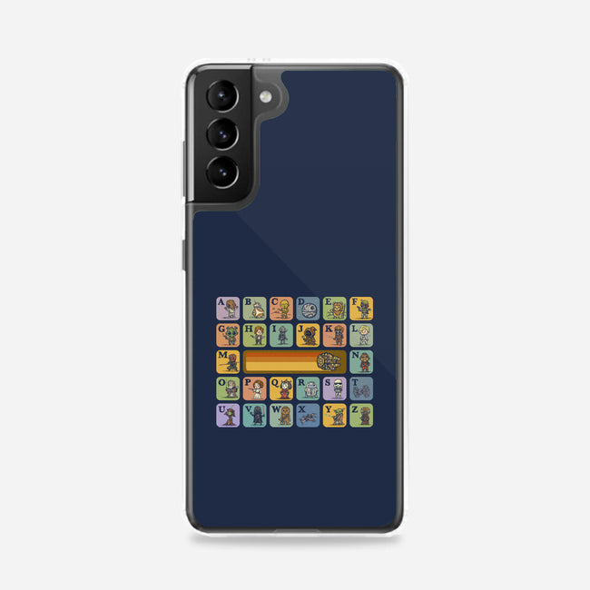 Alphabet Wars-Samsung-Snap-Phone Case-kg07