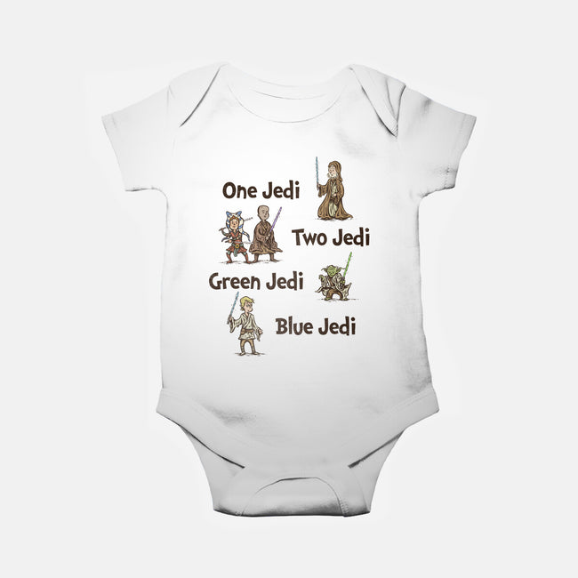 One Jedi Two Jedi-Baby-Basic-Onesie-kg07