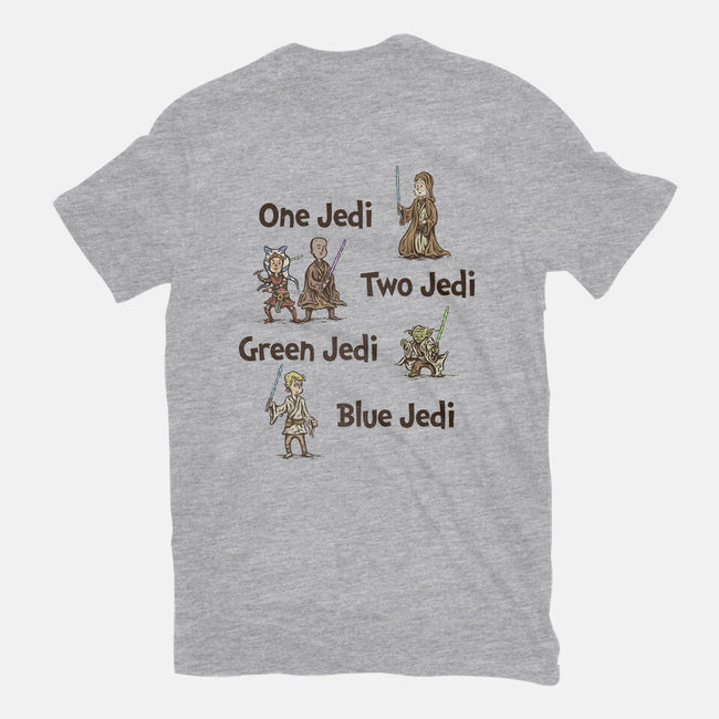 One Jedi Two Jedi-Womens-Basic-Tee-kg07