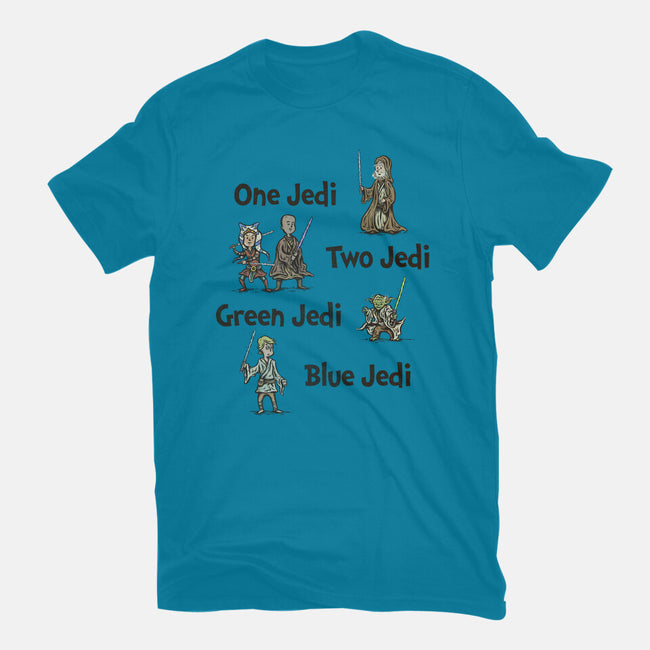 One Jedi Two Jedi-Unisex-Basic-Tee-kg07