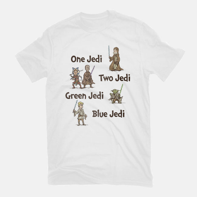 One Jedi Two Jedi-Womens-Basic-Tee-kg07