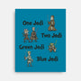 One Jedi Two Jedi-None-Stretched-Canvas-kg07