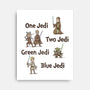 One Jedi Two Jedi-None-Stretched-Canvas-kg07