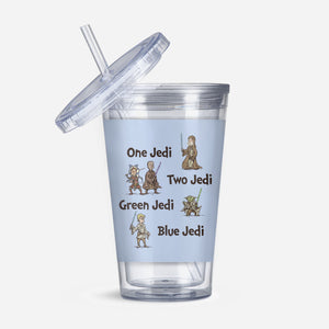 One Jedi Two Jedi-None-Acrylic Tumbler-Drinkware-kg07