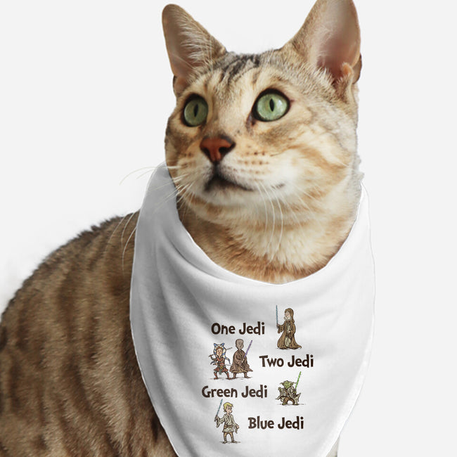 One Jedi Two Jedi-Cat-Bandana-Pet Collar-kg07