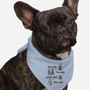One Jedi Two Jedi-Dog-Bandana-Pet Collar-kg07