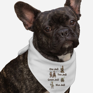 One Jedi Two Jedi-Dog-Bandana-Pet Collar-kg07