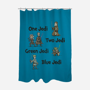 One Jedi Two Jedi-None-Polyester-Shower Curtain-kg07