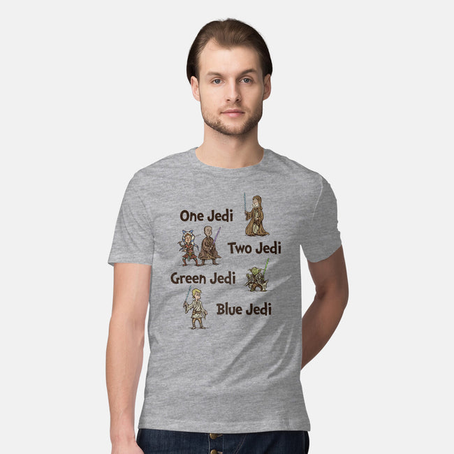 One Jedi Two Jedi-Mens-Premium-Tee-kg07