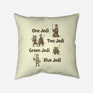 One Jedi Two Jedi-None-Non-Removable Cover w Insert-Throw Pillow-kg07