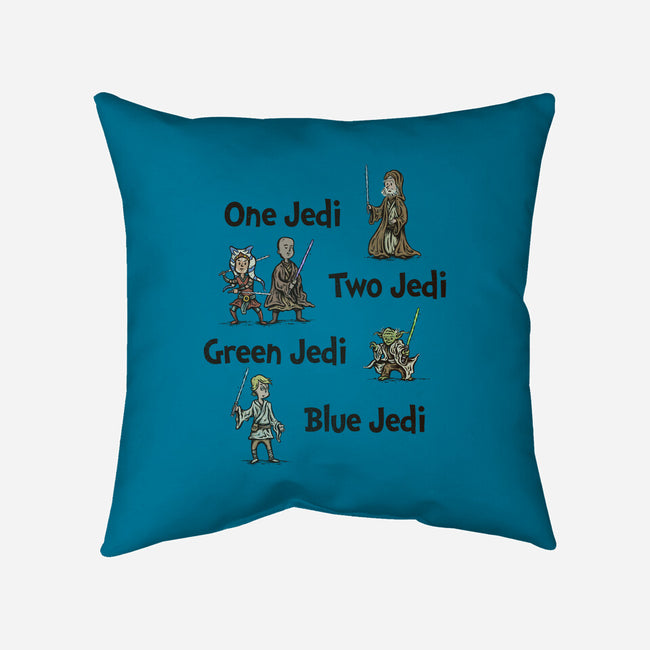 One Jedi Two Jedi-None-Non-Removable Cover w Insert-Throw Pillow-kg07