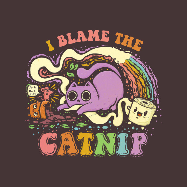 I Blame The Catnip-Womens-Basic-Tee-kg07