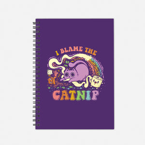 I Blame The Catnip-None-Dot Grid-Notebook-kg07