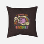 I Blame The Catnip-None-Removable Cover-Throw Pillow-kg07