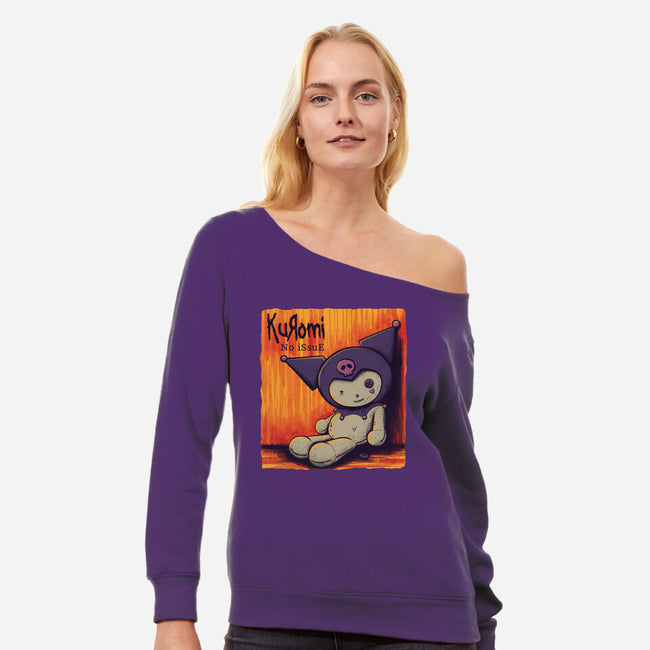 No Issue-Womens-Off Shoulder-Sweatshirt-rmatix