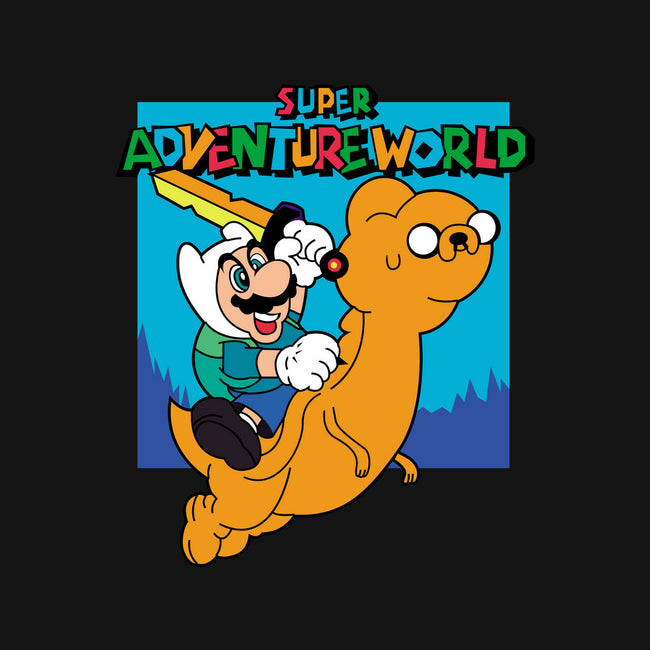 Super Adventure World-Mens-Basic-Tee-Planet of Tees