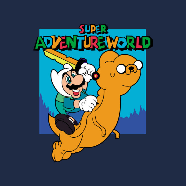 Super Adventure World-None-Removable Cover w Insert-Throw Pillow-Planet of Tees