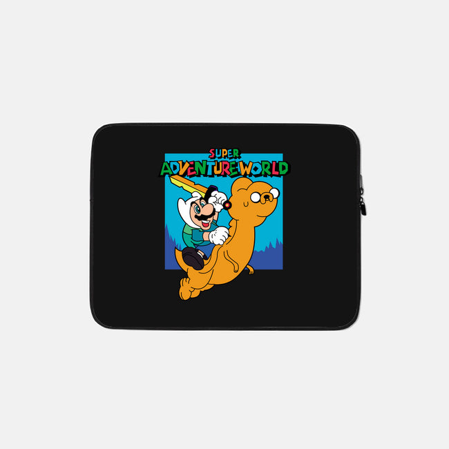 Super Adventure World-None-Zippered-Laptop Sleeve-Planet of Tees