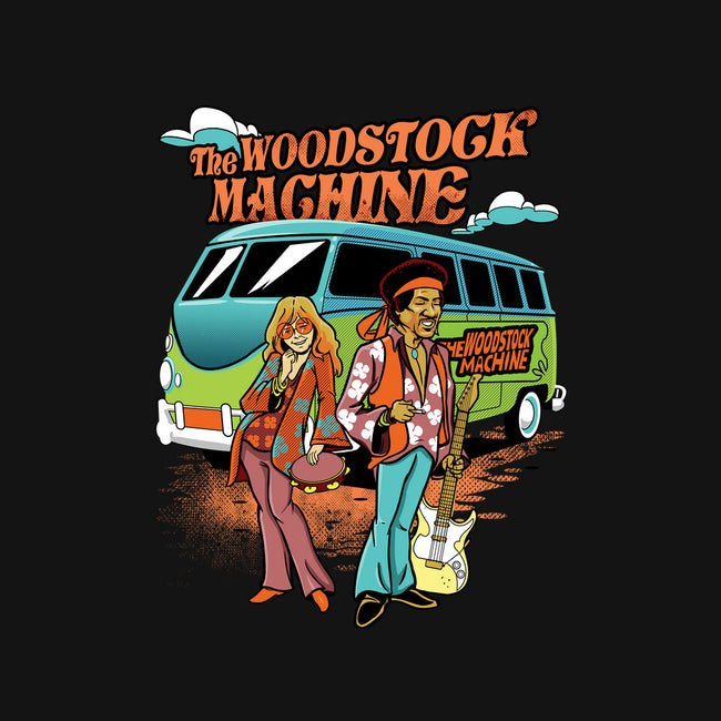 The Woodstock Machine-Unisex-Kitchen-Apron-Roni Nucleart