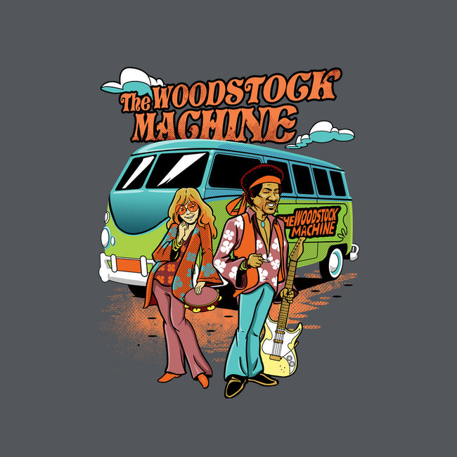 The Woodstock Machine-None-Removable Cover w Insert-Throw Pillow-Roni Nucleart