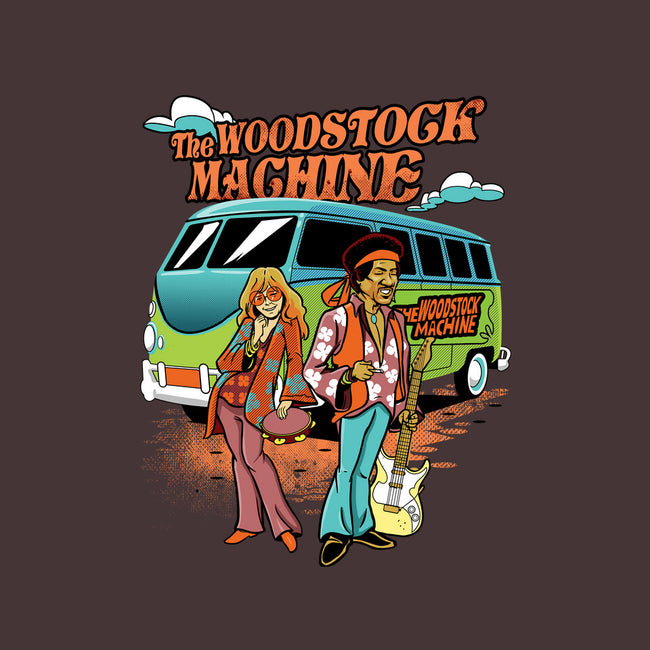 The Woodstock Machine-Unisex-Kitchen-Apron-Roni Nucleart