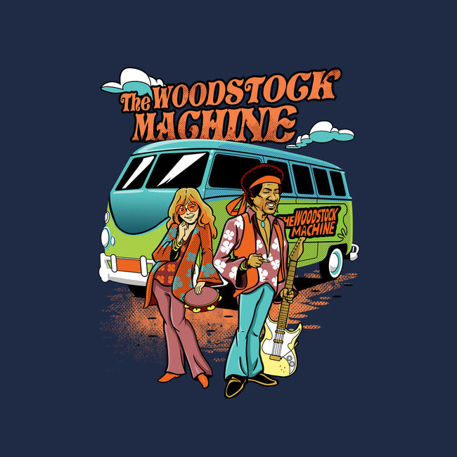 The Woodstock Machine-Womens-Basic-Tee-Roni Nucleart