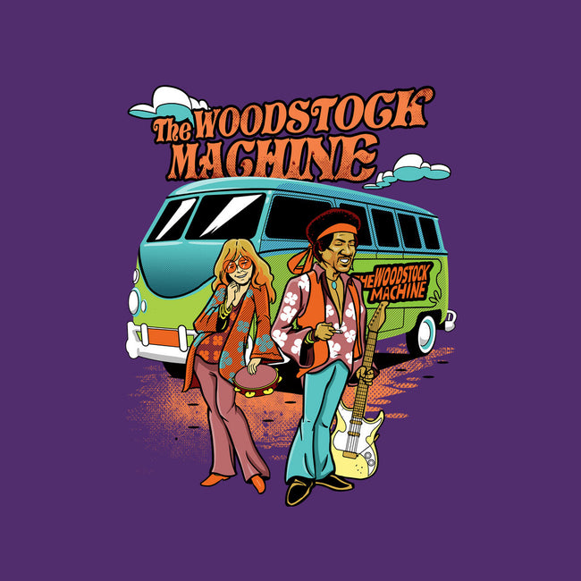 The Woodstock Machine-None-Removable Cover w Insert-Throw Pillow-Roni Nucleart