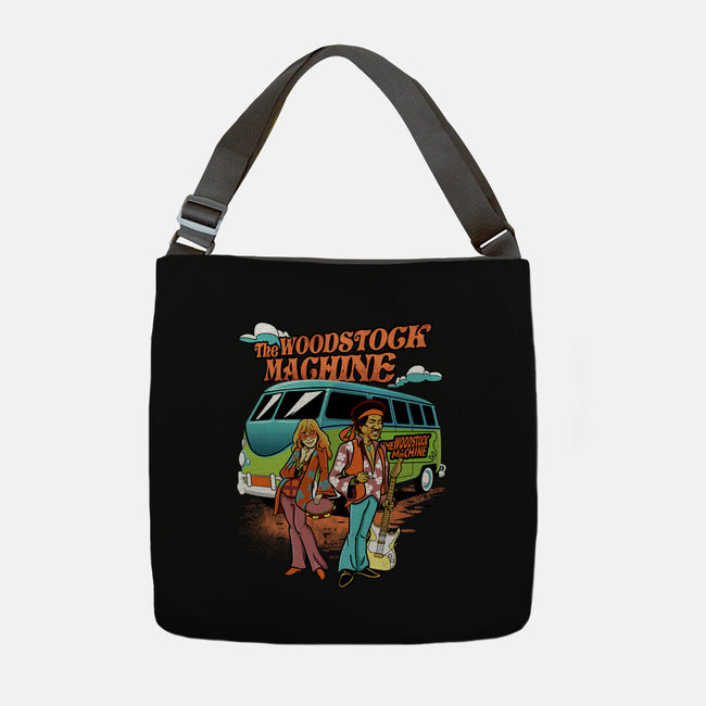 The Woodstock Machine-None-Adjustable Tote-Bag-Roni Nucleart