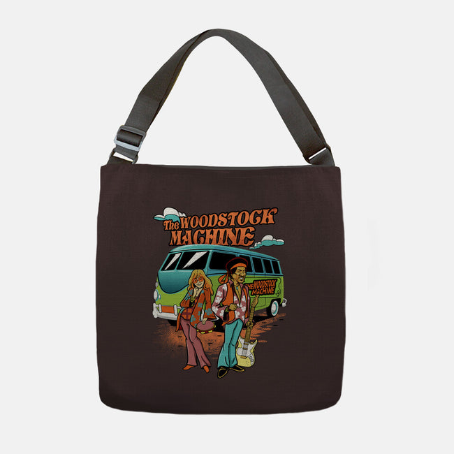 The Woodstock Machine-None-Adjustable Tote-Bag-Roni Nucleart