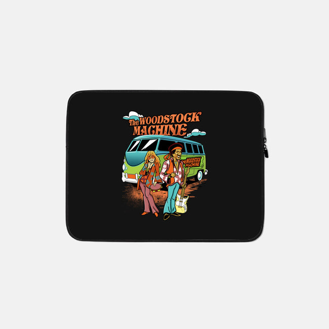 The Woodstock Machine-None-Zippered-Laptop Sleeve-Roni Nucleart