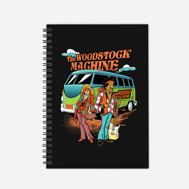 The Woodstock Machine-None-Dot Grid-Notebook-Roni Nucleart