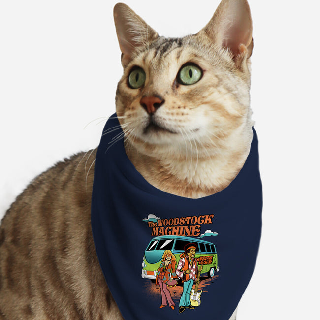 The Woodstock Machine-Cat-Bandana-Pet Collar-Roni Nucleart